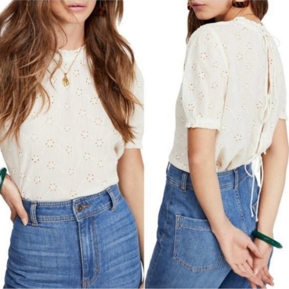 Free People Letters To Juliet Top Size Large - Picture 4 of 6